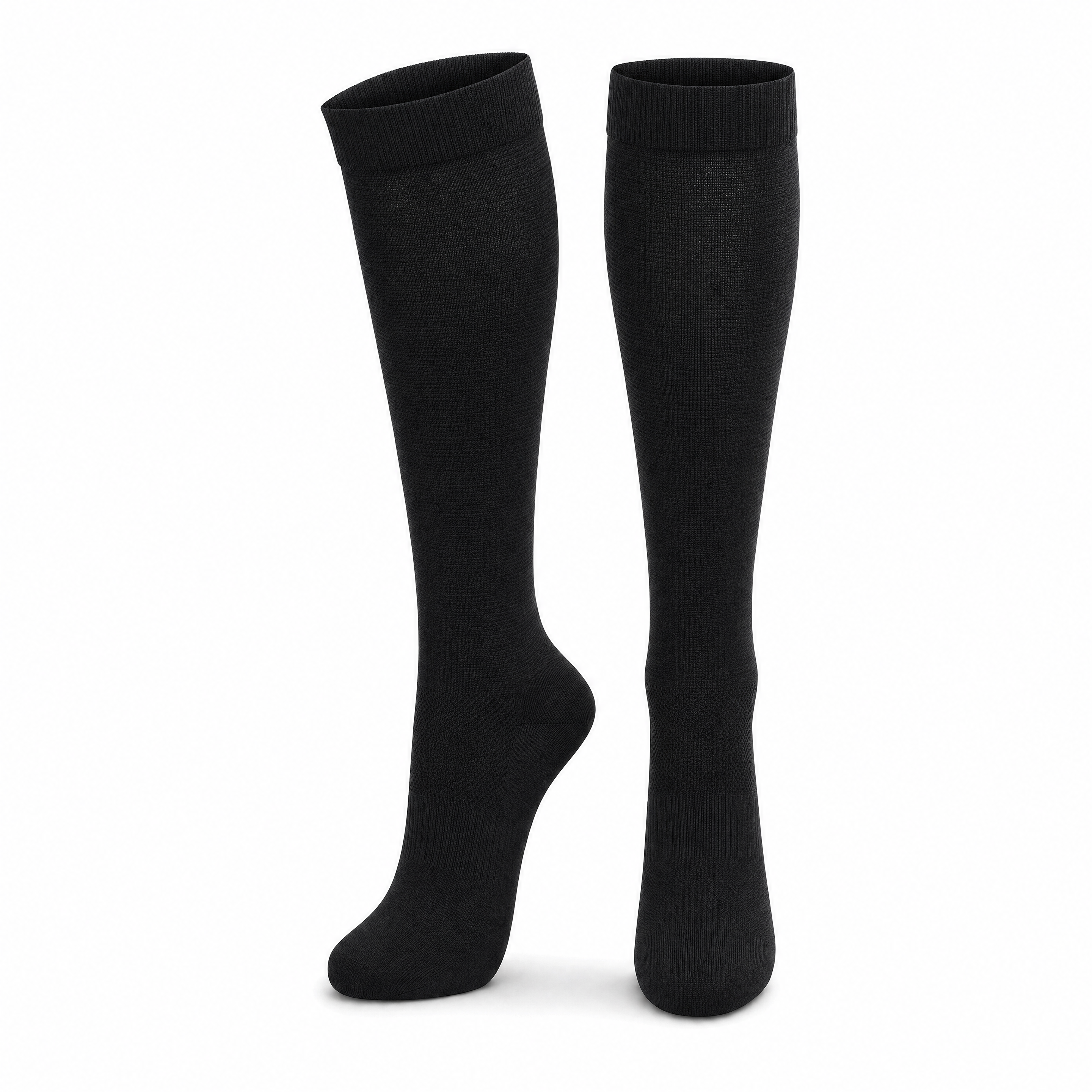 Warmly Knee-High Compression Socks – 6 Pairs