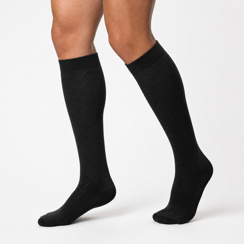 Warmly Knee-High Compression Socks – 6 Pairs
